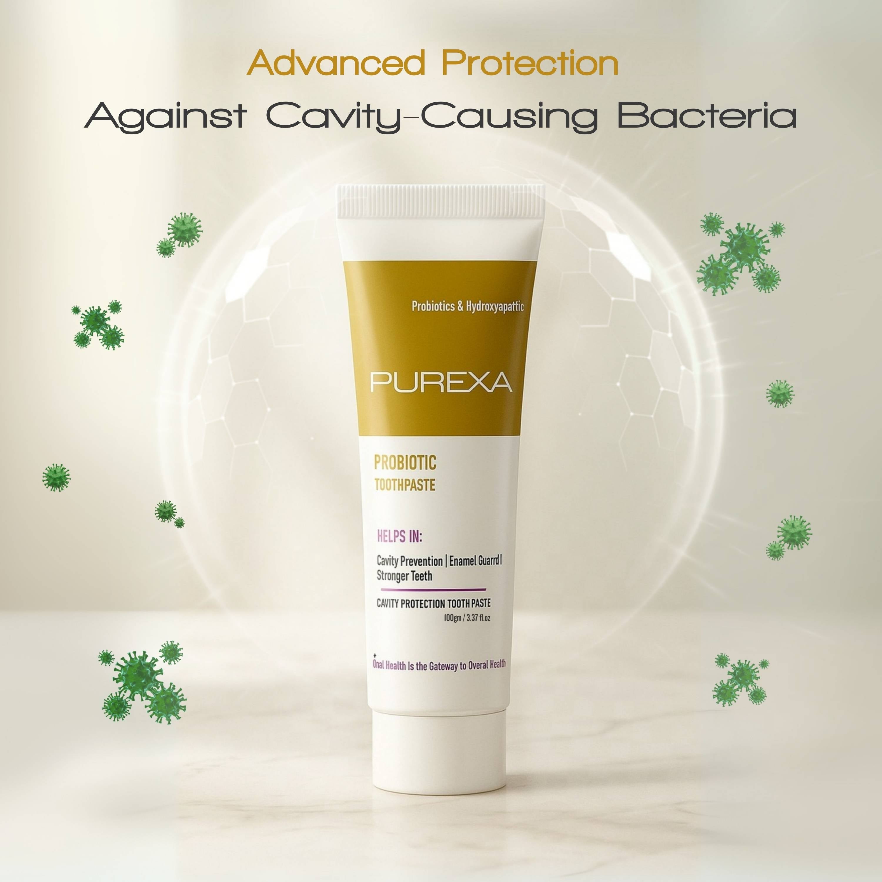 Probiotic Toothpaste 100gm | Anticavity & Fluoride Toothpaste