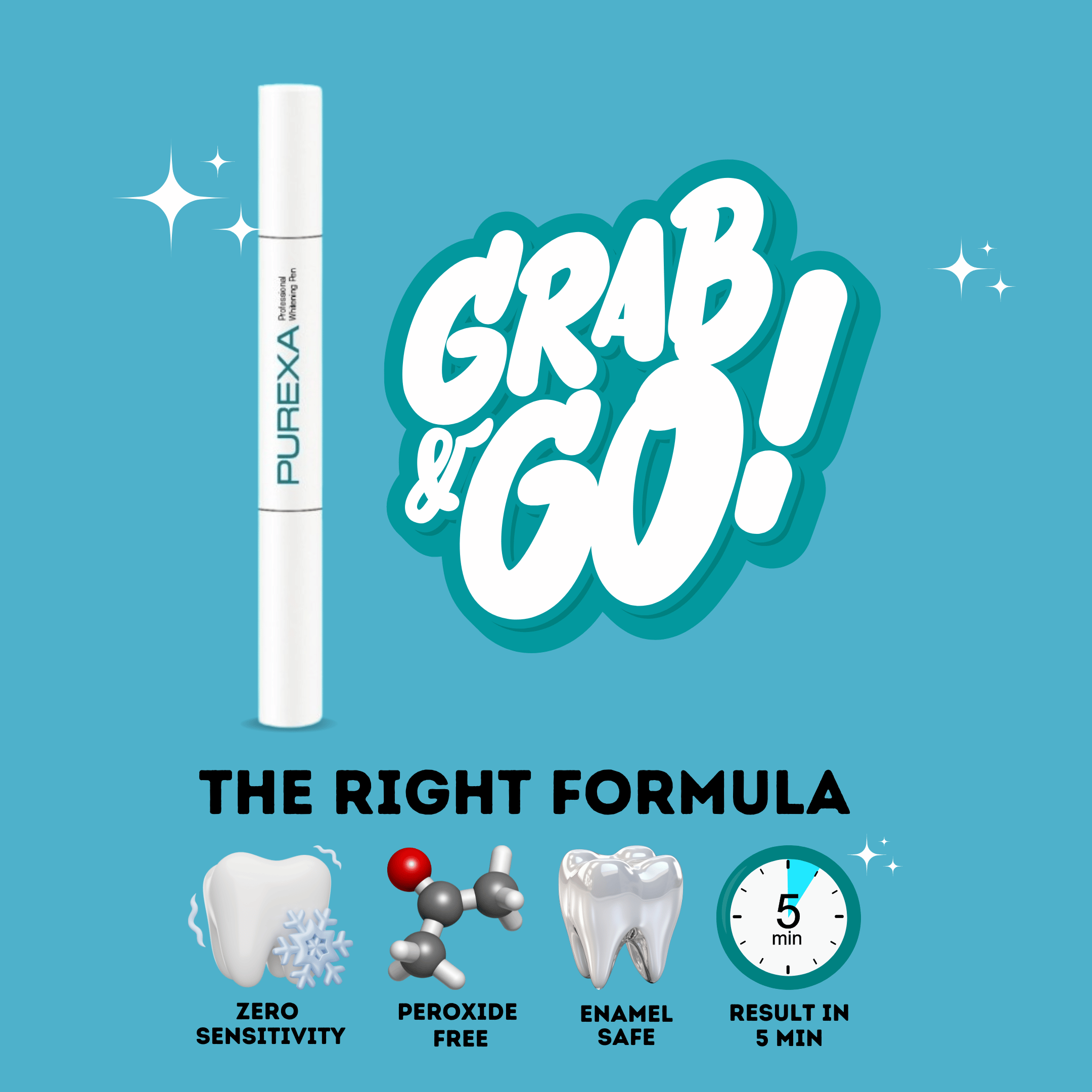 Teeth Whitening Strips and Teeth Whitening Pen (Teeth Whitening Kit)