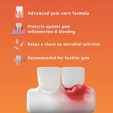 2 Healthy Gums+ Curcumin Toothpaste 100gm (Each) and Bamboo Toothbrush