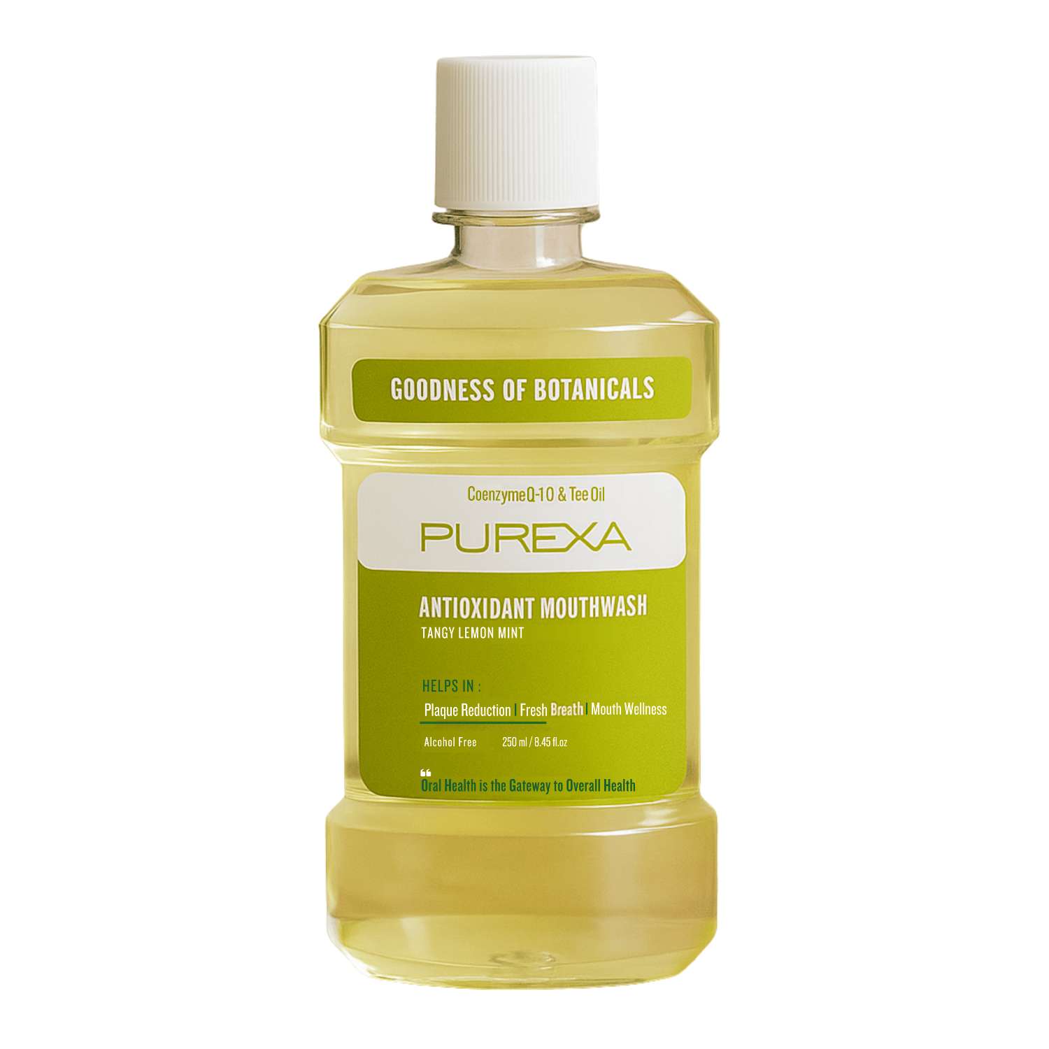 Antioxidant | Antimicrobial & Antibacterial Mouthwash | Lemon Mint Flavour