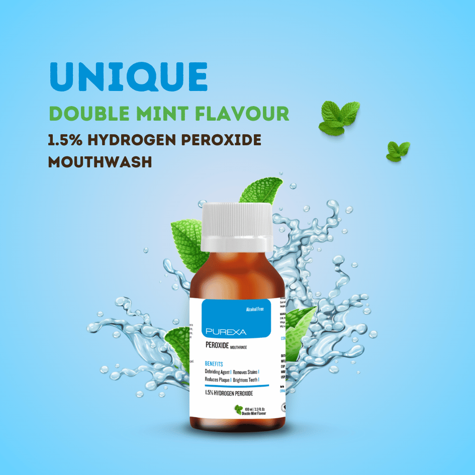 Hydrogen Peroxide Mouthwash (Buy 6 & Receive 12 in Total)