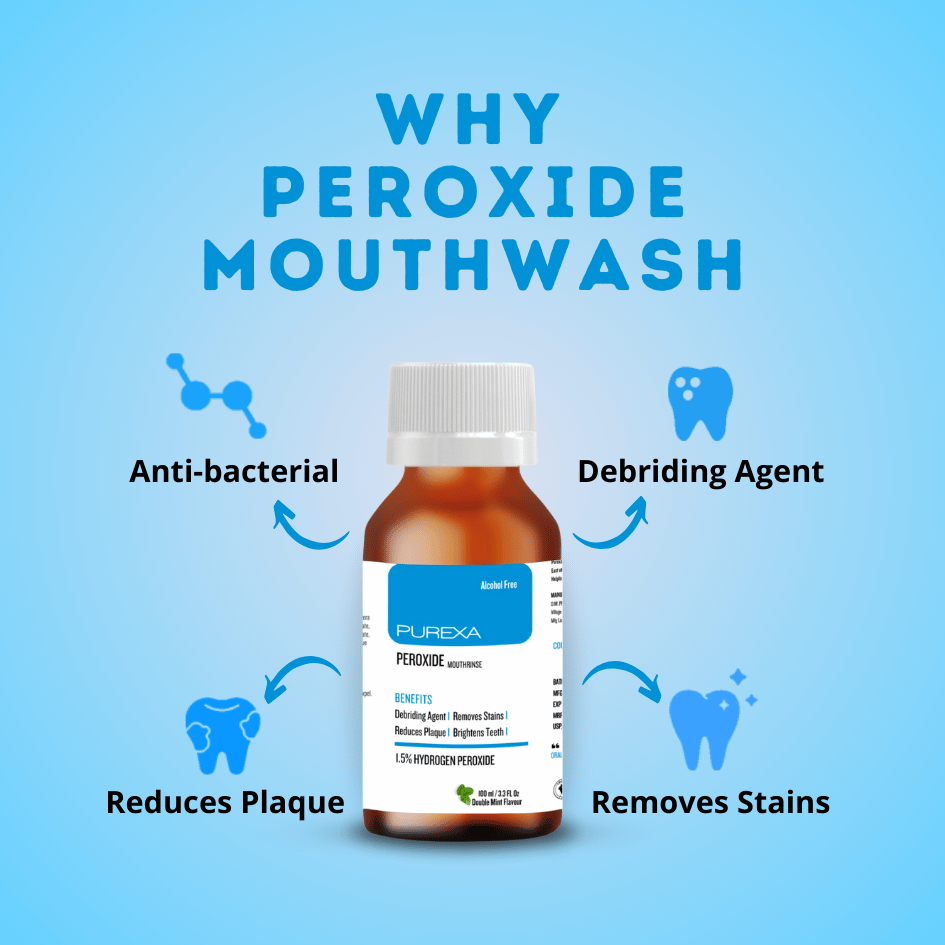 Hydrogen Peroxide Mouthwash (Buy 6 & Receive 12 in Total)