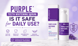 Purple Teeth Whitening Serum Is It Safe for Daily Use
