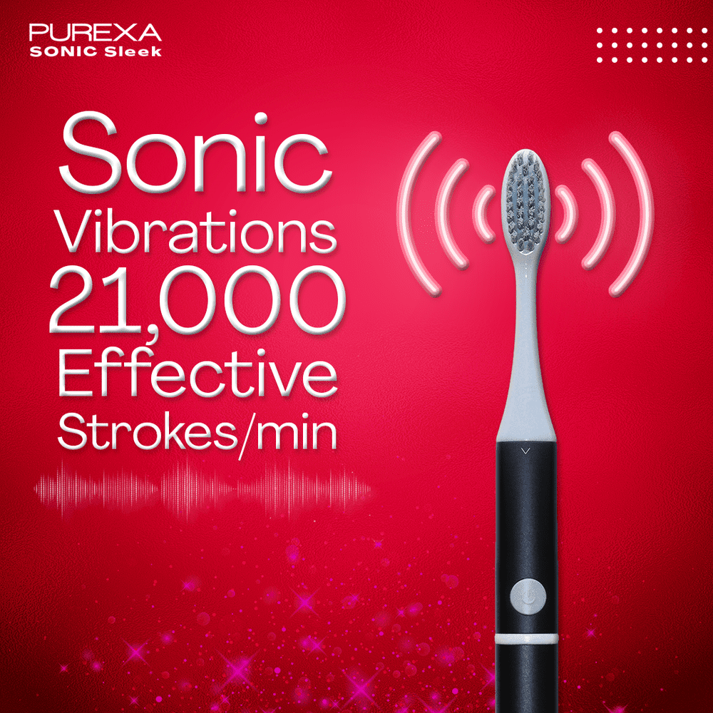 Sonic Vibrations 21,000 effective strokes/min 