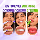 Purple Instant Teeth Whitening Pen and Lippy Lip Balm