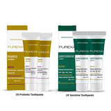 2 Sensitive Toothpaste & 2 Probiotic Toothpaste