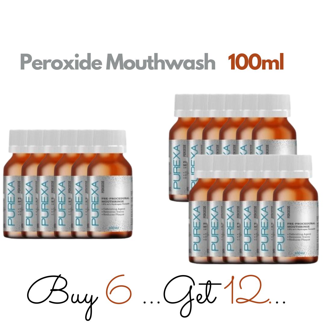 Hydrogen Peroxide Mouthwash (Buy 6 Get 12)