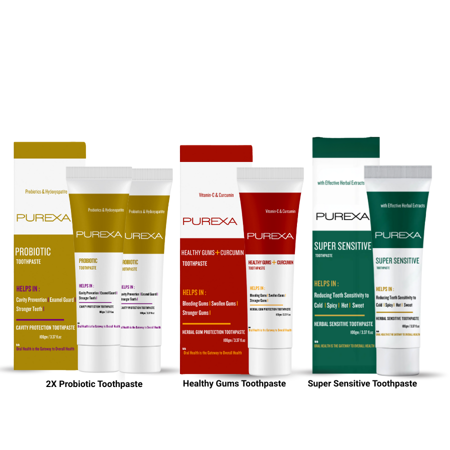 Probiotic Toothpaste with Healthy Gums Toothpaste and Sensitive Toothpaste