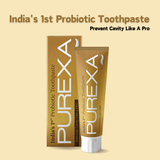 India's 1st Probiotic Toothpaste by Purexa