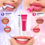 Purple Instant Teeth Whitening Pen and Lippy Lip Balm