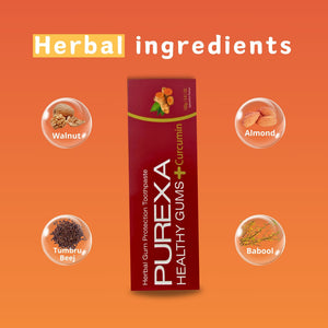 Buy Healthy Gums+ Curcumin | Best Toothpaste for Gums - PUREXA Oral Care
