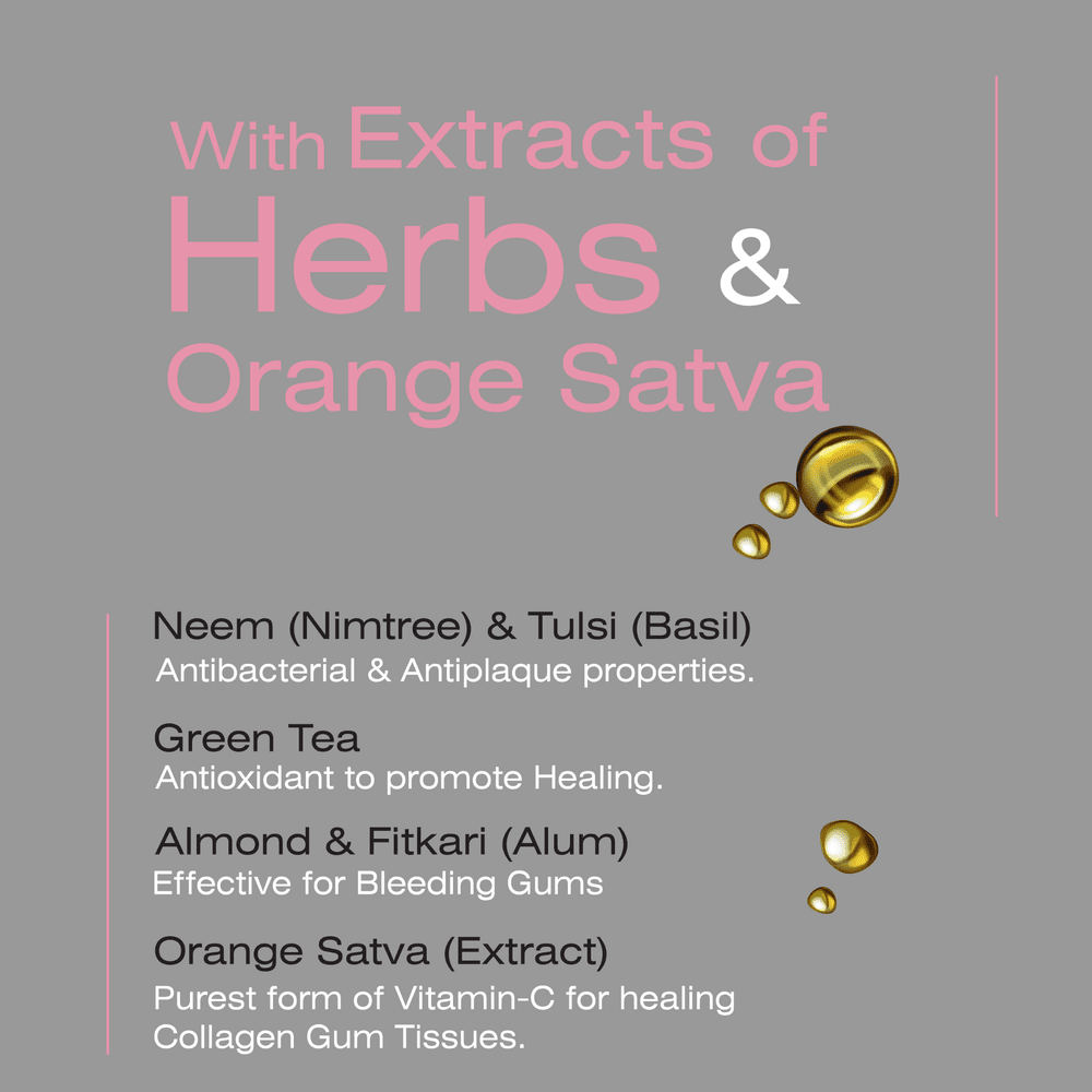 With Extracts of Herbs & Orange Satva