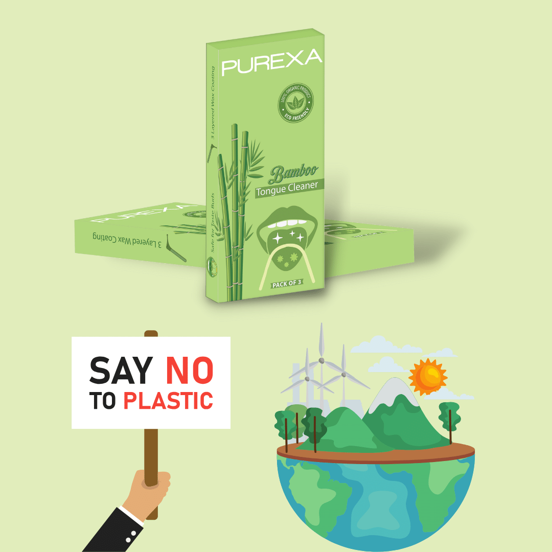Say no to plastic encouragement banner