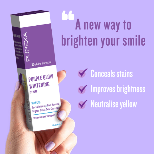 Purple Toothpaste For Teeth Whitening 30ml