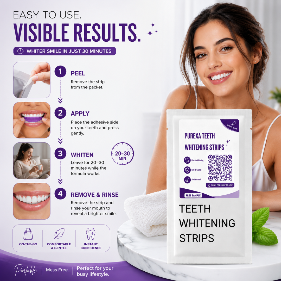 Purple Teeth Whitening Strip (2 - Strips)