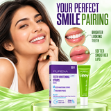 Teeth Whitening Strips (Pack of 7) and Lippy Lip Balms