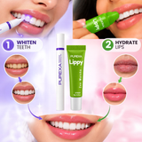 Purple Instant Teeth Whitening Pen and Lippy Lip Balm
