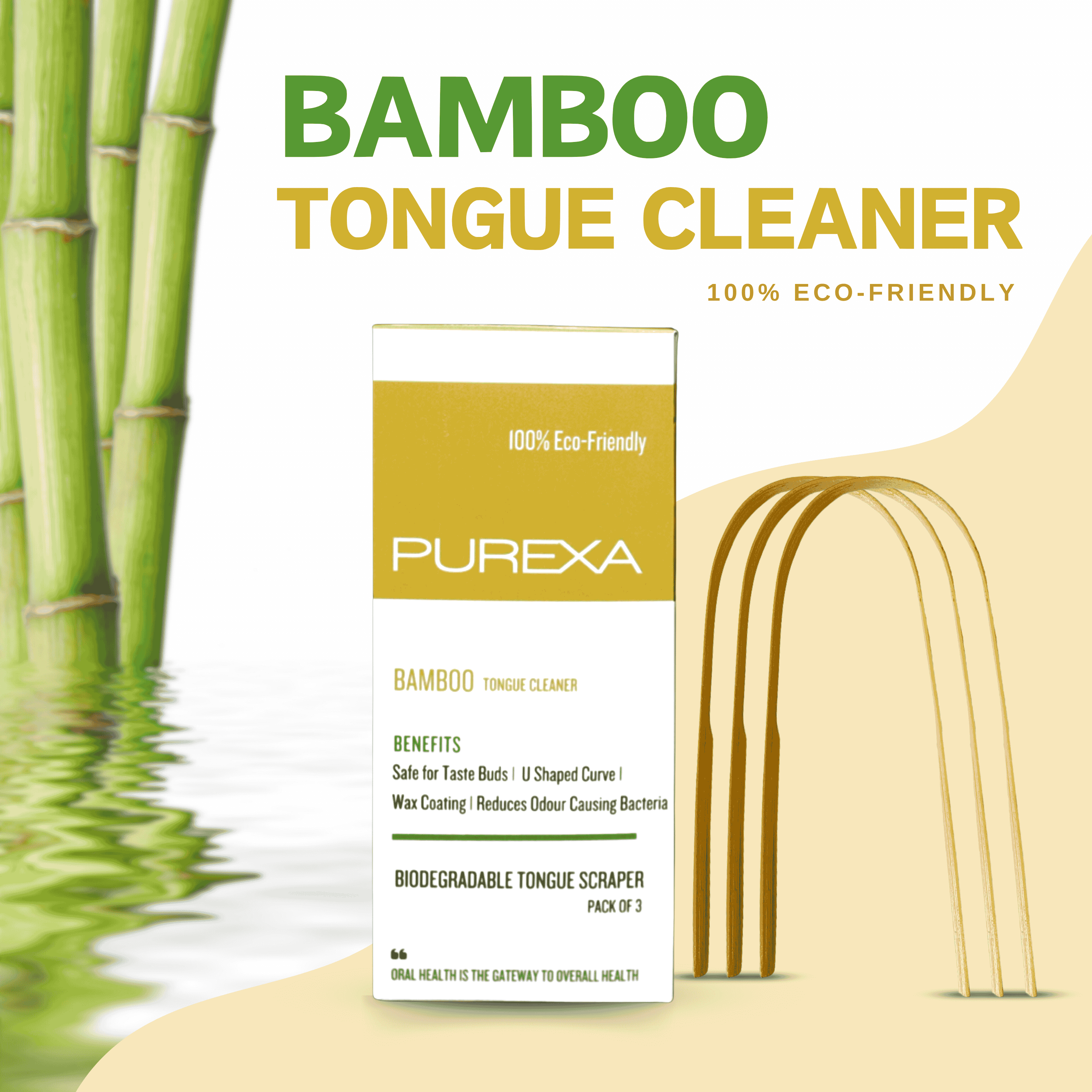 Bamboo Tongue Cleaner