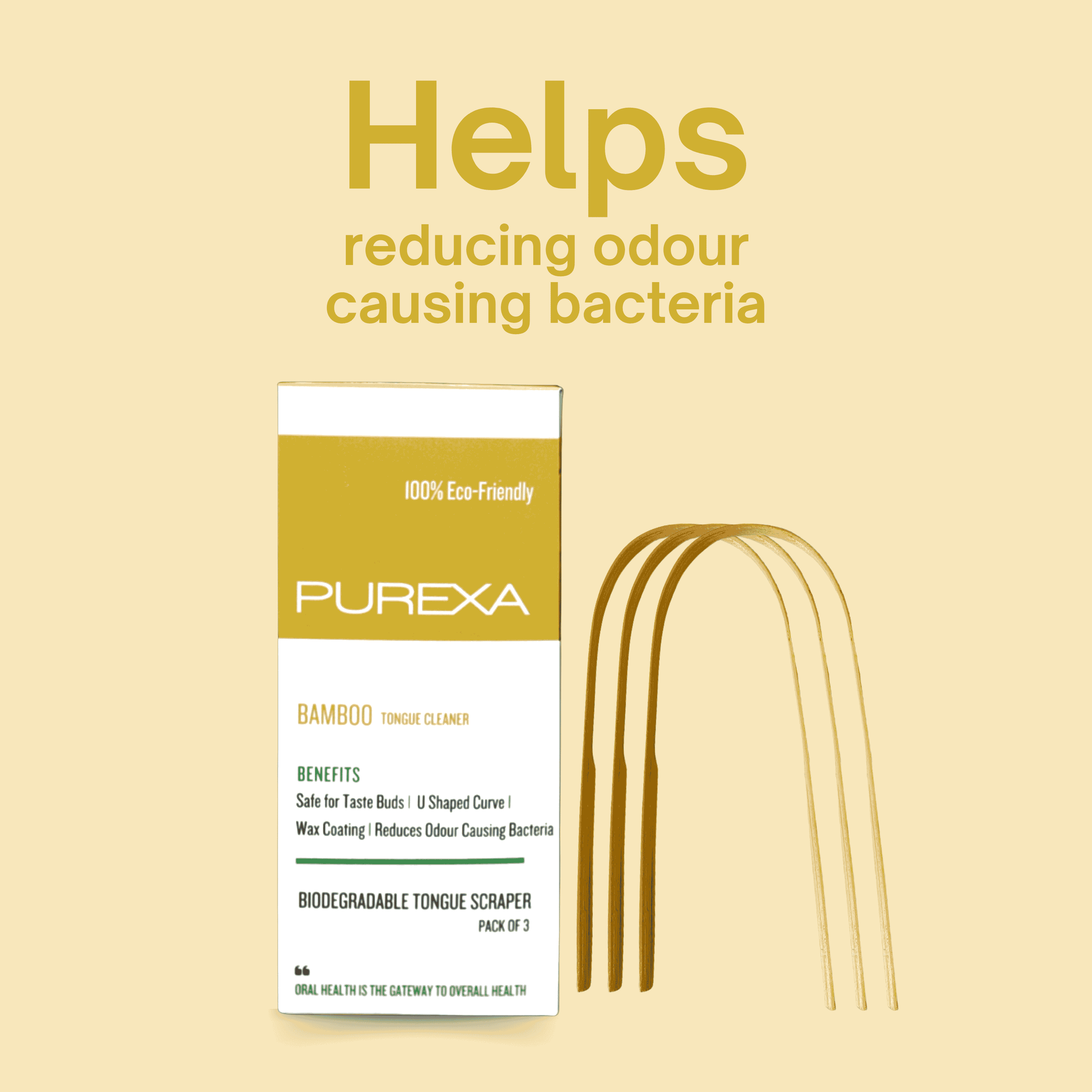 Bamboo Tongue Cleaner