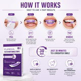 Purple Instant Teeth Whitening Strips