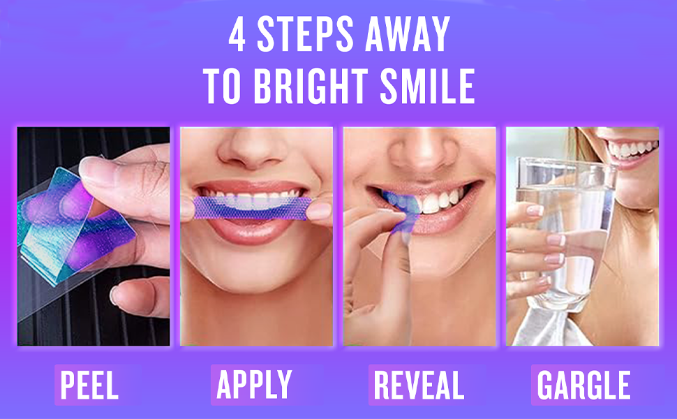 How to use Purexa Teeth Whitening Strips