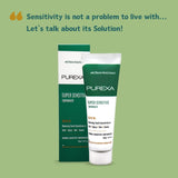 Image shows "sensitivity is not a problem to live with... Let's talk about its solution!" text written on it