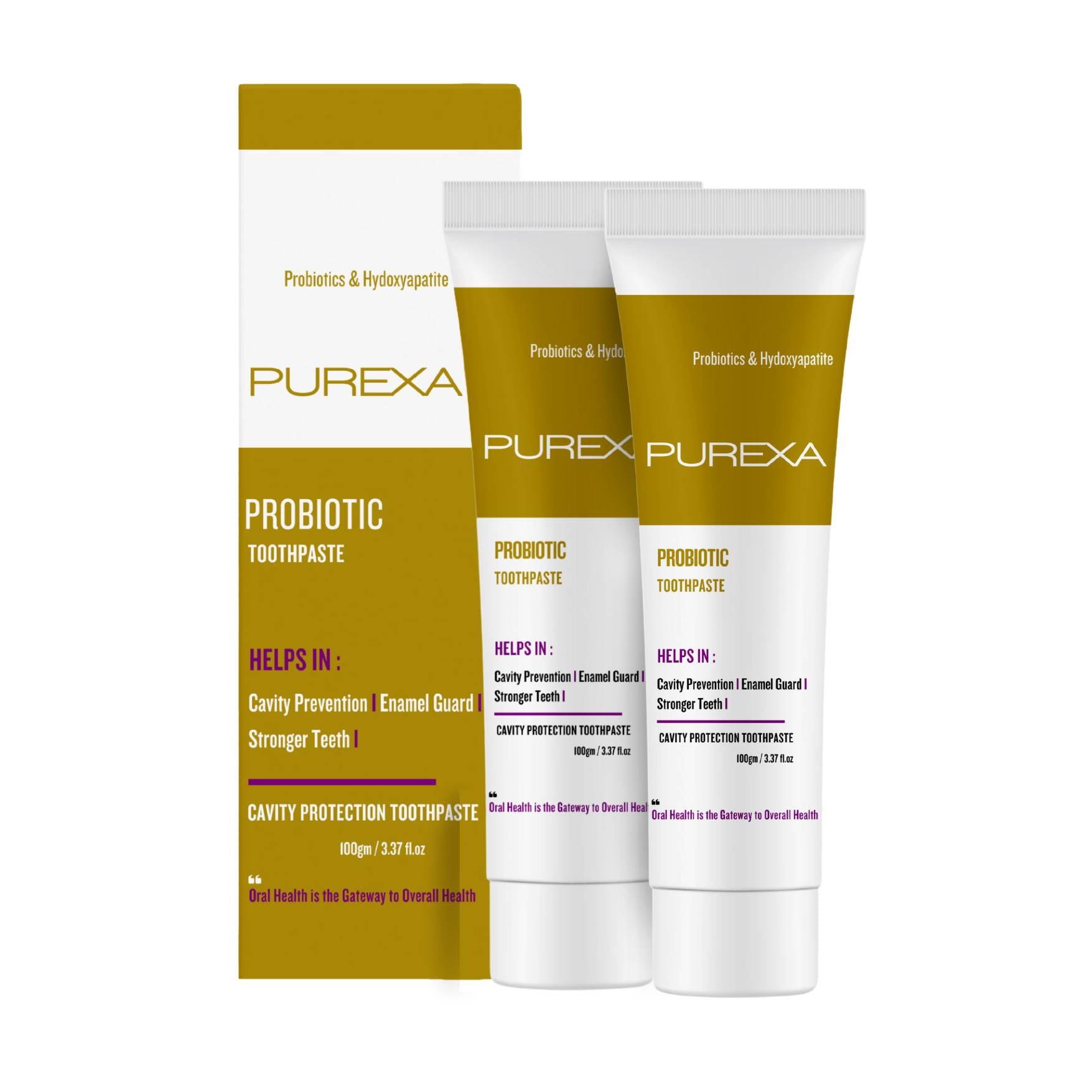 Buy Fluoride & Xylitol Powered Probiotic Toothpaste Online 100gm - 10% ...