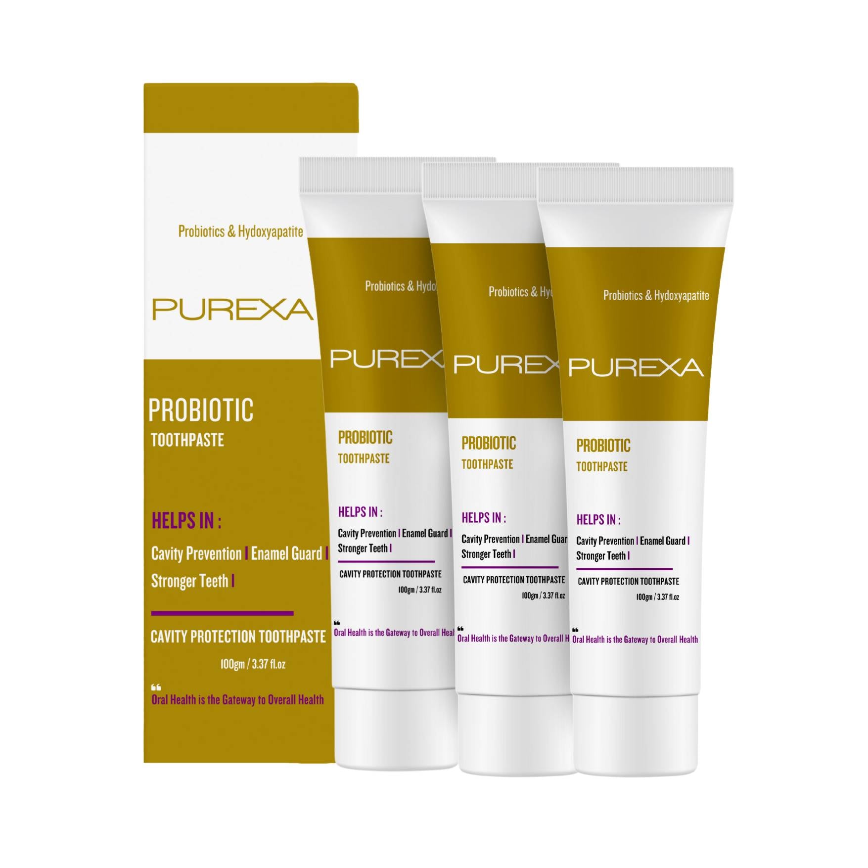 Buy Fluoride & Xylitol Powered Probiotic Toothpaste Online 100gm - 15% ...