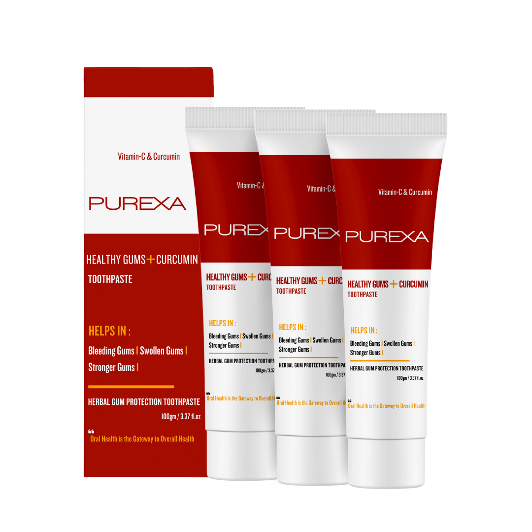 Buy Healthy Gums+ Curcumin | Best Toothpaste for Gums - PUREXA Oral Care