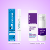 Purple Toothpaste and Teeth Whitening Pen (Teeth Whitening Kit)