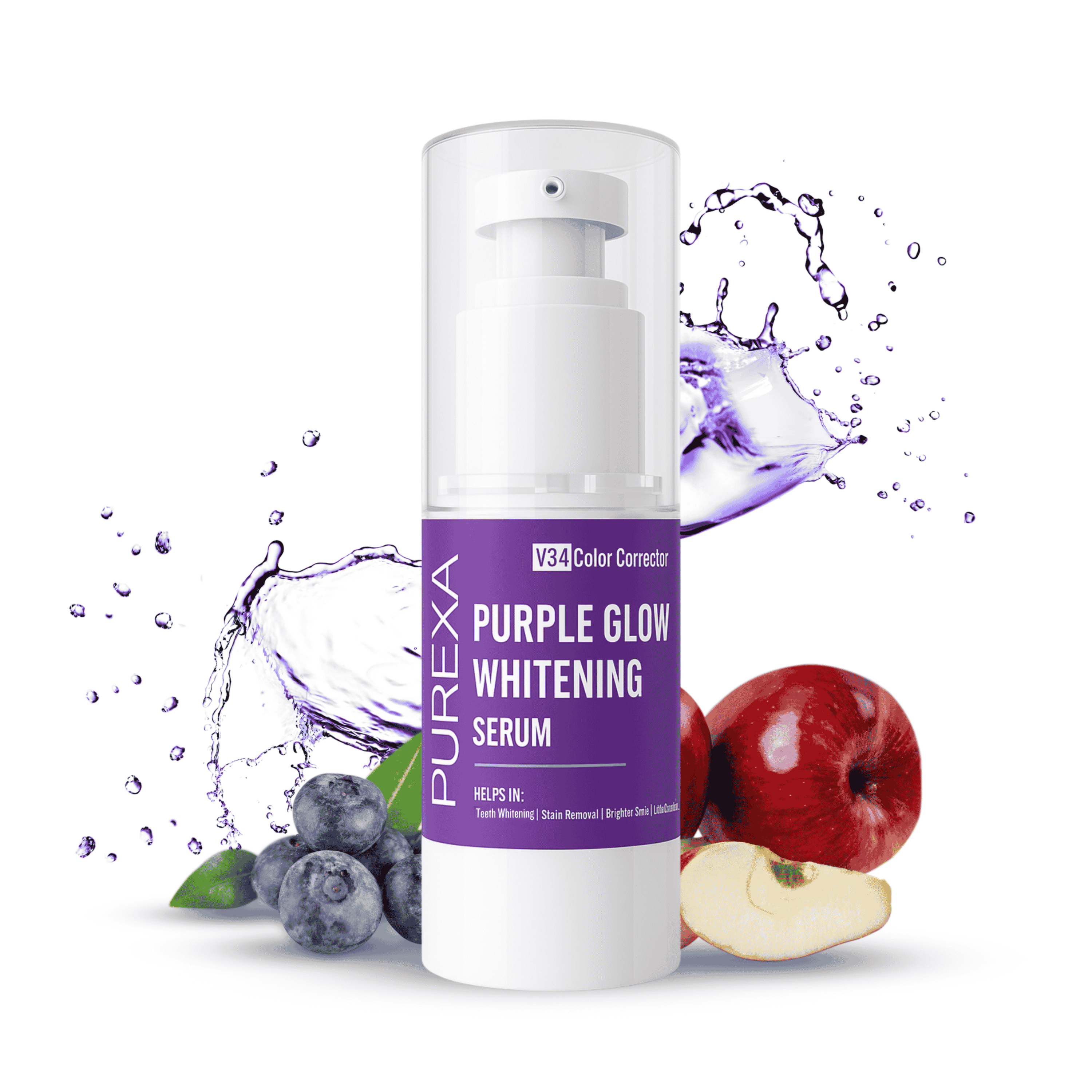 Purple Toothpaste For Teeth Whitening 30ml