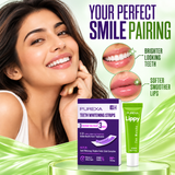Teeth Whitening Strips and Lippy Lip Balm (Matcha Flavour)