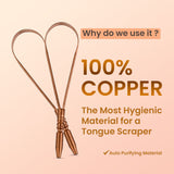 Why do we use copper tongue cleaner?