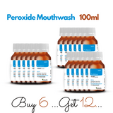 Hydrogen Peroxide Mouthwash (Buy 6 Get 12)